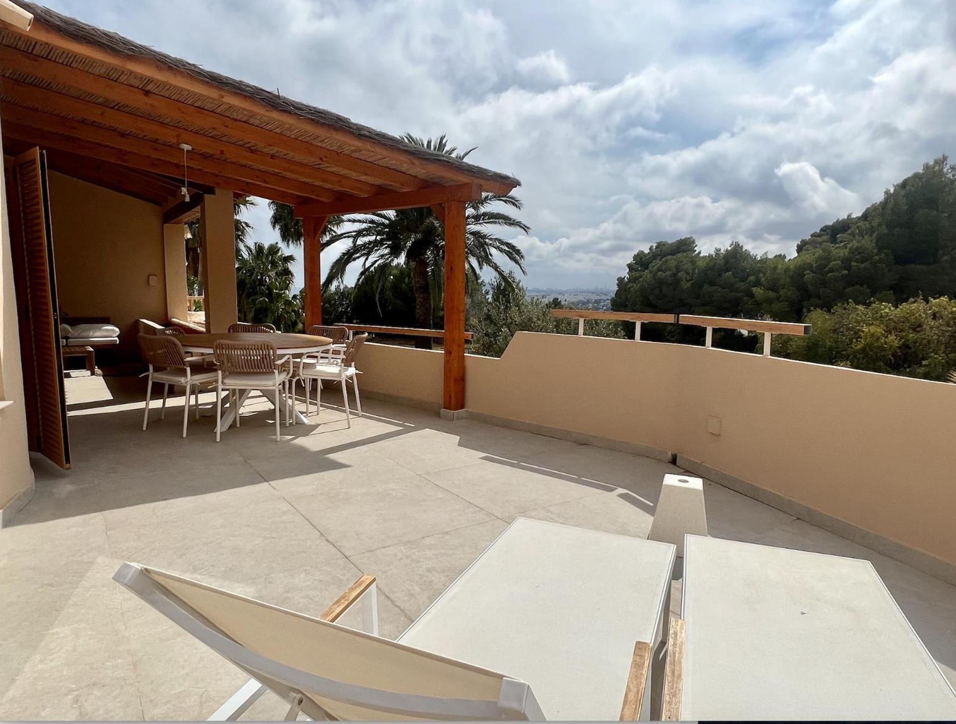 알리칸테 Luxury - Atico En Altea Hills 아파트 외부 사진